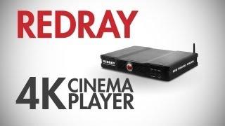 RED RAY 4K Cinema Player Details!