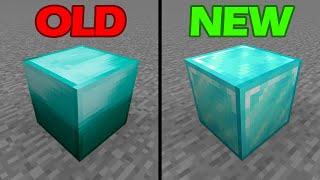 old vs new textures