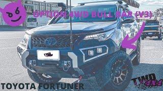 The NEW Toyota Fortuner Front Bar from Option 4WD [TWD 4x4 Certified Fitting] 