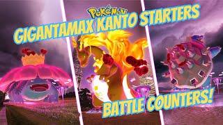 GMAX Kanto Starter Battle Counters, 3 for 1 Guide in 8 Minutes!