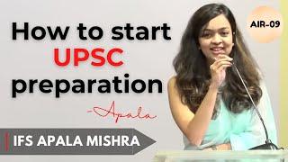 Apala Mishra strategy for UPSC | UPSC Motivational Video IFS Apala Mishra UPSC Topper AIR-9