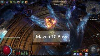 Maven's Invitation: The Atlas (10 Boss) - 3.19 Explosive Arrow Elementalist