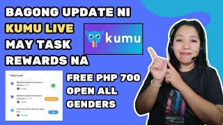 KUMU LIVE APP: Paano magkaroon ng task rewards? New update 2025 [free 700 pesos new user]