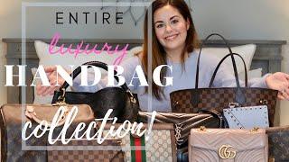 ENTIRE LUXURY HANDBAG COLLECTION | Louis Vuitton, Gucci, Saint Laurent, Valentino | Roxstud Diaries