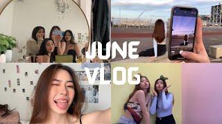 June VLOG | casual day out, friends' birthday celebration, BTS of taking Instagram photos