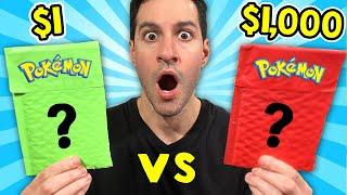 $1 vs $1000 Pokemon Mystery Pack