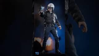 T-1000 Terminator 1/6 hot toys sideshow 2025