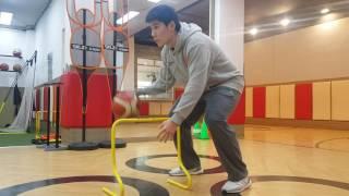 hurdle 을 이용한 기초드리블