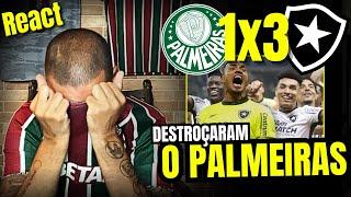 React Palmeiras 1x3 BOTAFOGO | Simplesmente um massacre no Allianz Parque