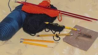 Knitting with Pencils at The Cob Studio with Cara Graver