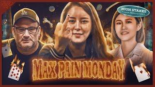 MAX PAIN MONDAY!! Mike Matusow, Sashimi, Coco, Raver & Ronnie - Commentary by David Tuchman