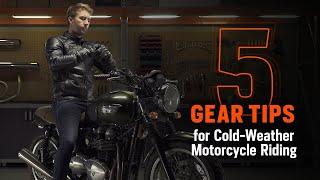 5 Gear Tips For Cold Weather Motorcycle Riding