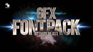 DarkBeastGFX | GFX FONT PACK