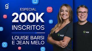  LOUISE BARSI e JEAN MELO: MELHORES AÇÕES PREVIDENCIÁRIAS | ESPECIAL 200K INSCRITOS GENIAL