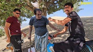 #Rescue in the Heart of the Storm: The Fisherman and Jahanbakhsh's Battle Against the Father's Wrath