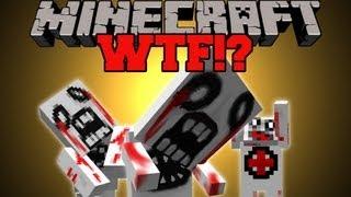 Minecraft : WTF!? (EXTREMELY SCARY MOBS)  John Mod Showcase