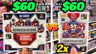 1 LONGEVITY vs 2 BLASTER BOXES (2023 Rookies and Stars Football)