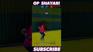 #shayari Free Fire Shayari | Best Free Fire Attitude Shayari | FF Shayari Status | #shorts 