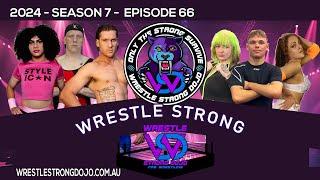 Wrestle Strong Dojo Season 7 Episode 66 - Australian wrestling women's title, fighters and JNR Match