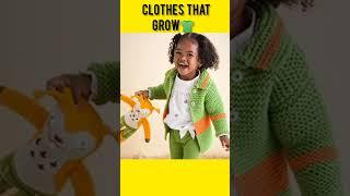 कपड़े जो आपके बच्चे के साथ बढ़ते हैं! / Clothes that Grow with your Child. #shorts