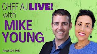 Vegan Travel, Vegfests & Food Forest Living | Chef AJ LIVE! with Lifestyle Nutritionist Mike Young