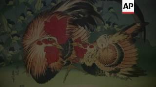 Retrospective of later works of Japanese artist Katsushika Hokusai