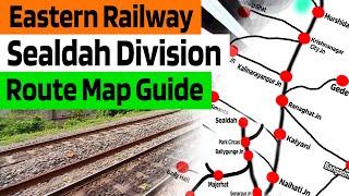 Route Map Guide of Eastern Railway Sealdah Division