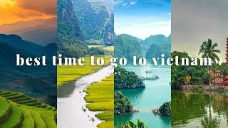 when is the best time to go to vietnam?