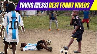 Best funny video from young MESSI 