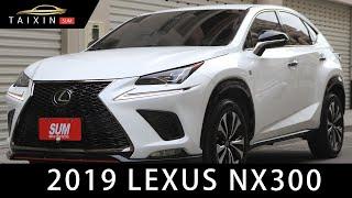 EP.295《台南馮迪索》2019 LEXUS NX300 2.0渦輪 F-sport版 新車220萬 一手車 原鈑件 跑7.2萬公里 原廠保養 里程保證