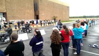 Maconaquah Marching Braves Ride return