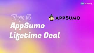 5 Best AppSumo Lifetime Deals | Lifetime Software deals | AppSumo Deals