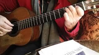 Sor  Study  Segovia  No.2   -   Peter  Backhausen  Gitarre