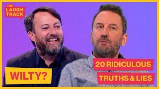 20 of the Most Ridiculous WILTY Truths and Lies! | The Laugh Track
