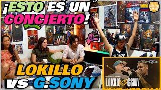 COLOMBIANOS REACCIONAN a LOKILLO vs G SONY - ¡CONCIERTO DE PURO FREESTYLE! [FMS COLOMBIA 2024/2025]