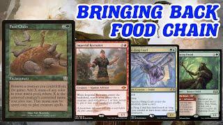 BRINGING BACK FOOD CHAIN! Legacy creature combo MTG