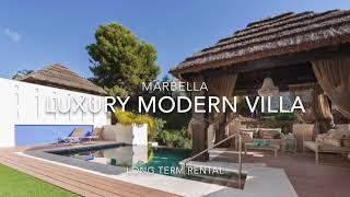 MARBELLA. Modern Villa for long term rent.