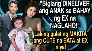 BIGLANG DINELIVER ANG ANAK SA EX NA  NAGLAHO! LAKING GULAT NG MAKITA ANG CUTE NA BATA AT EX NIYA