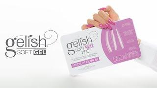 Gelish Soft Gel Tips Full Application Tutorial Step By Step