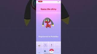 Guess the shiny hint it’s gen 6 electric normal typing and evolves using a sun stone