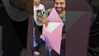 Dhruv Gije And Kavya Bhalodia Thankyou Card and Message for Shivarth sir And Deepika Ma'am