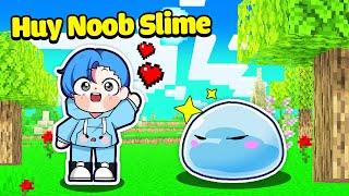 SINH TỐ BẤT NGỜ KHI HUY NOOB BIẾN THÀNH SLIME TRONG MINECRAFT*NẾU HUY NOOB LÀ BÉ SLIME SIÊU CUTE 