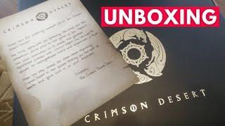 Unboxing CRIMSON DESERT Package... Thank you, Pearl Abyss & Crimson Desert Team!