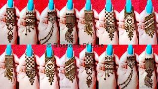 Rakhi/Teej/Eid-al-Adha Special Finger Mehndi Designs | Finger mehndi Designs Collection