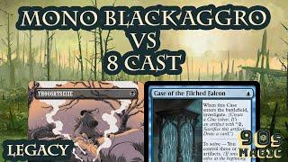 Mono Black Aggro vs 8 Cast Patchwork Stompy [MTG Legacy]