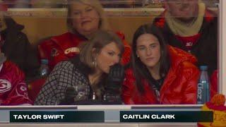 Caitlin Clark SPOTTED At Chiefs Game With TAYLOR SWIFT....
