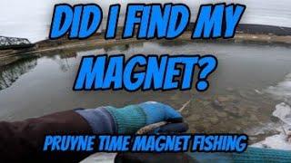 LOST or FOUND MAGNET in the Chemung River in Corning, New York #magnetfishing #treasure #foryou