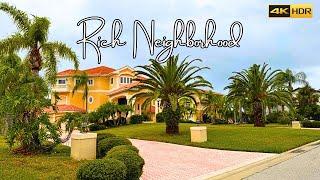 Exploring Rich Mansions in New Port Richey, Florida