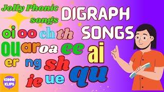 Jolly Phonics Digraphs Songs | Fun and Educational Phonics Songs for Kids | Easy  songs for Kids!