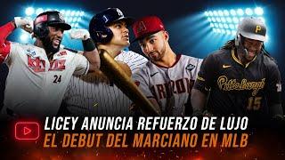 LICEY ANUNCIA REFUERZO DE LUJO / DEBUT DEL MARCIANO